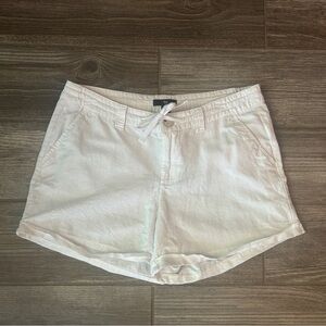 Women's‎ White Gap Linen Shorts, Size 4
